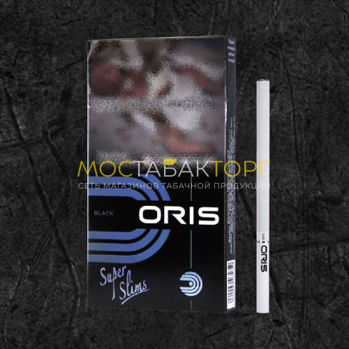 Сигареты ORIS SUPER SLIMS BLACK (Орис Супер Слим Блек)