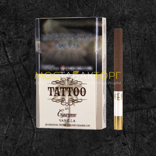 Сигареты Tattoo by Cigaronne Vanilla (Сигарон Ваниль)