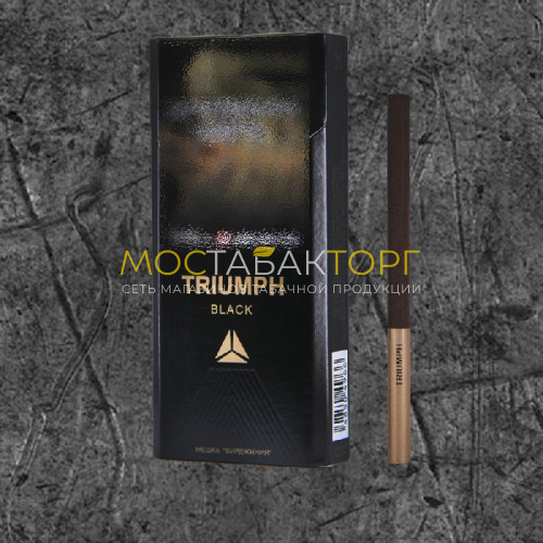 Сигареты Триумф Блек Слим (Triumph Black Slims 6.2/100)