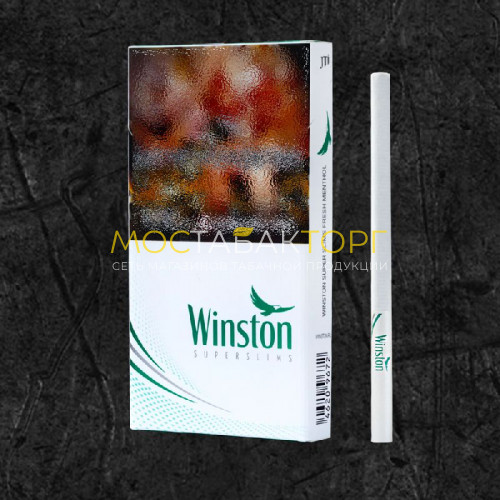 Сигареты Винстон Супер Слим Ментол (Winston Super Slims Fresh Menthol)