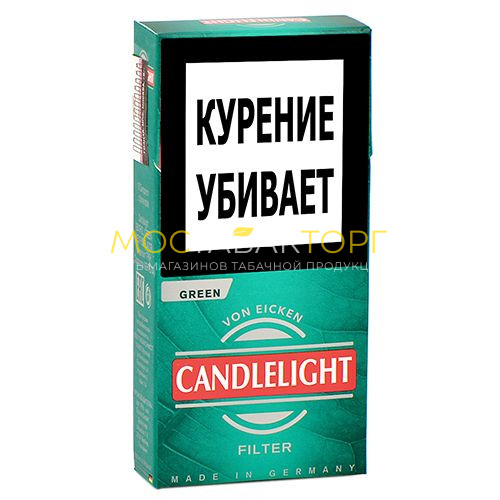 Сигариллы Candlelight Filter - Green (Menthol)