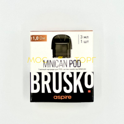 Сменный картридж Brusko Minican (3 мл, 1.0 Ом)