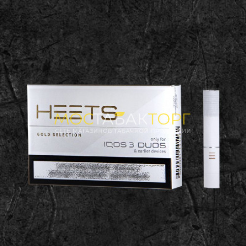 Табачные стики Heets для Iqos Gold Selection (Хитс Голд Золотые)