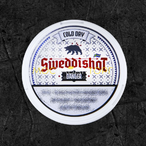 Жевательный табак Sweddishot - Cold Dry Danger 10 гр