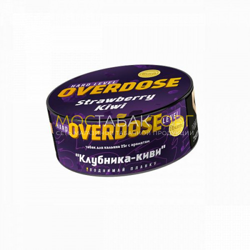 Табак для кальяна Overdose – Strawberry Kiwi 25 гр.