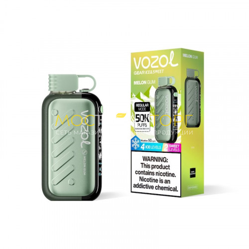 Электронные сигареты Vozol Gear Ice&Sweet 56000 - Дыня жвачка