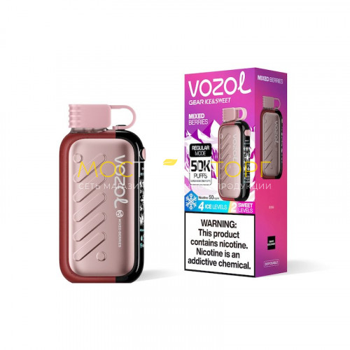 Электронные сигареты Vozol Gear Ice&Sweet 56000 - Лесные ягоды