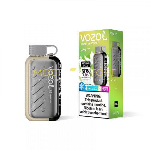Электронные сигареты Vozol Gear Ice&Sweet 56000 - Маракуйя дыня арбуз (Love777)