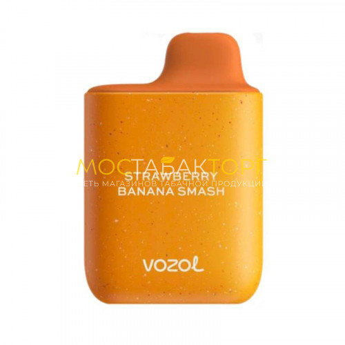 Электронные сигареты Vozol Star 4000 - Клубника банан (Strawberry Banana)