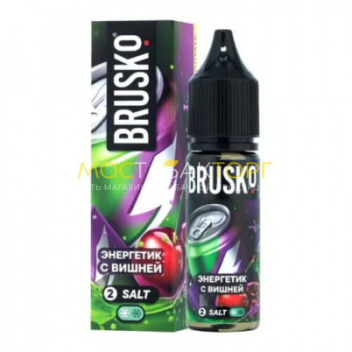 Жидкость для электронных сигарет BRUSKO(Chubby) 2 35мл Энергетик с вишней 2