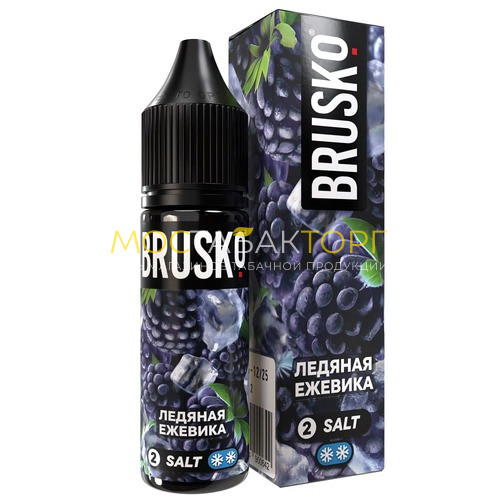 Жидкость для электронных сигарет BRUSKO(Chubby) 2 35мл Ледяная ежевика 2