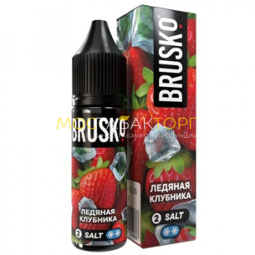 Жидкость для электронных сигарет BRUSKO(Chubby) 2 35мл Ледяная клубника 2