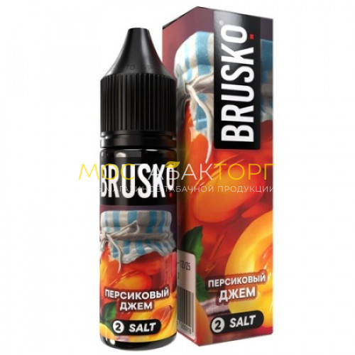 Жидкость для электронных сигарет BRUSKO(Chubby) 2 35мл Персиковый джем 2