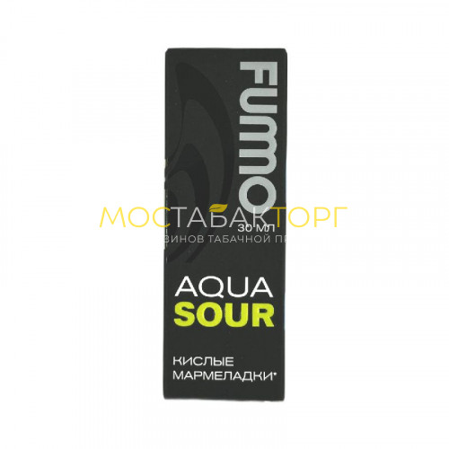Жидкости для электронных сигарет FUMMO AQUA SOUR Кислые Мармеладки 20mg 30ml