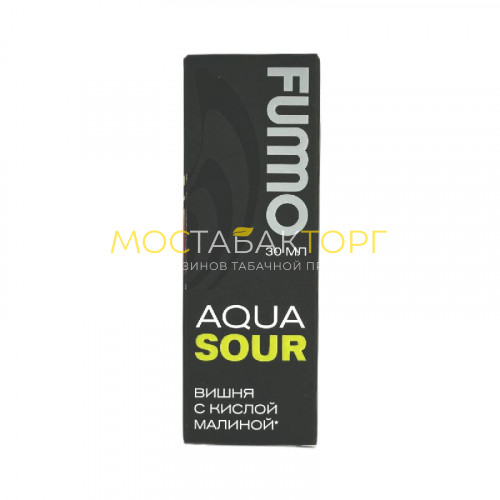 Жидкости для электронных сигарет FUMMO AQUA SOUR Вишня С Кислой Малиной 20mg 30ml
