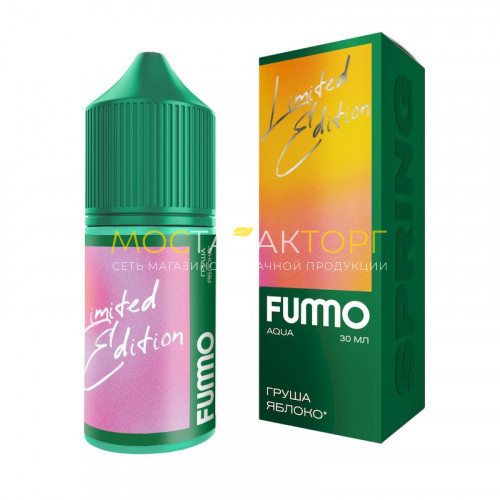 Жидкости для электронных сигарет Fummo Aqua Spring - Груша яблоко 30 мл