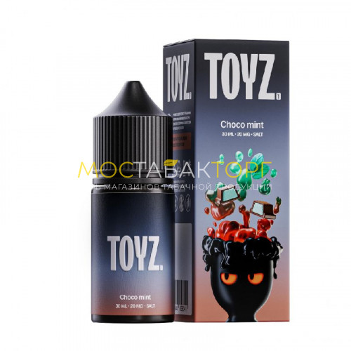 Жидкость для электронных сигарет Toyz Choco Mint (Шоколад и Мята) 20 мл / 30 мл