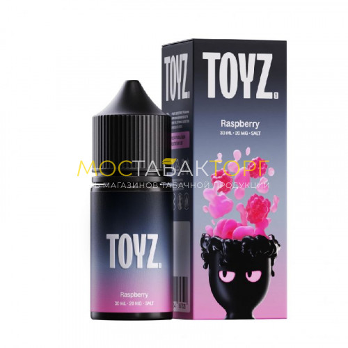 Жидкость для электронных сигарет Toyz Crazy Raspberry (Безумная малина) 20 мл / 30 мл