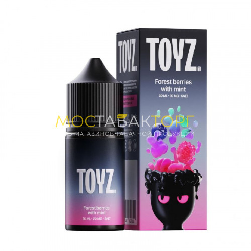 Жидкость для электронных сигарет Toyz Forest berries with mint (Лесные ягоды и Мята) 20 мл / 30 мл