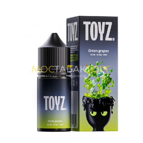 Жидкость для электронных сигарет Toyz Green grapes (Зеленый Виноград) 20 мл / 30 мл