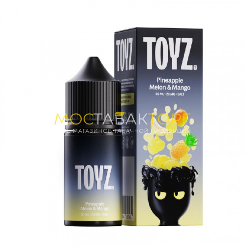 Жидкость для электронных сигарет Toyz Pineapple Melon and Mango (Ананас Диня Манго) 20 мл / 30 мл