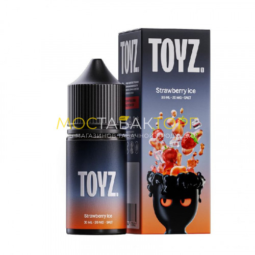 Жидкость для электронных сигарет Toyz Strawberry Ice (Клубника Лед) 20 мл / 30 мл